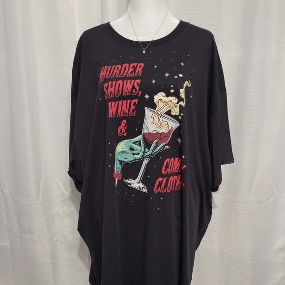 NEW! Murder Shows Oversized Cotton Tee - Picture 2 of 10